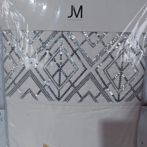 OUTLET JM BY JULIEN MACDONALD DECO STYLE SEQUIN BEDDING 6 PIECE