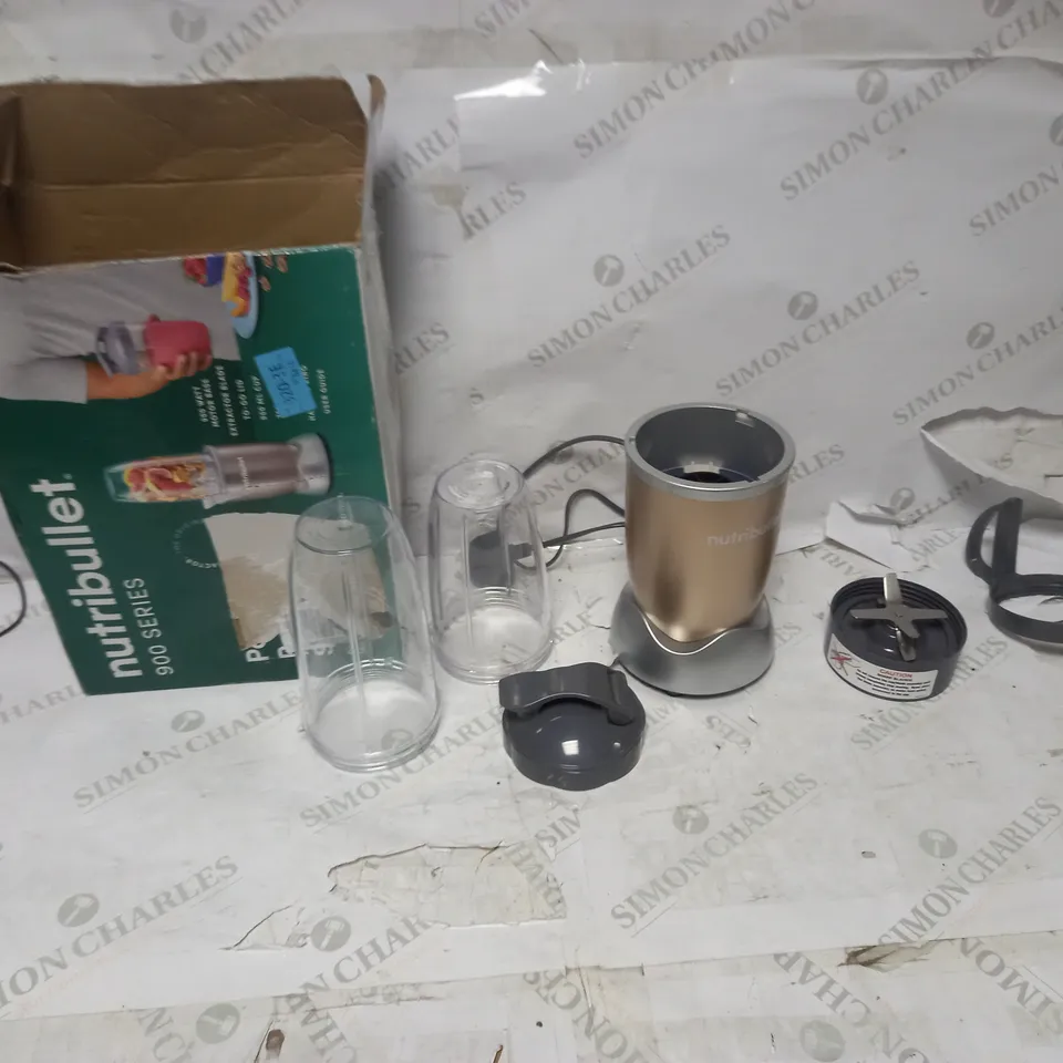 NUTRIBULLET 900W BLENDER CHAMPAGNE MULTI-FUNCTION SMOOTHIE MAKER
