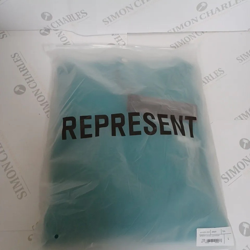 BAGGED REPRESENT OWNERS CLUB HOODIE SIZE L