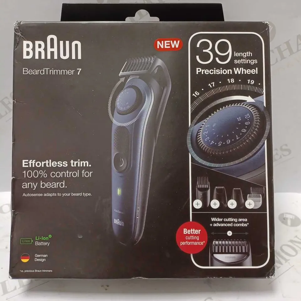 BRAUN BEARD TRIMMER 7 