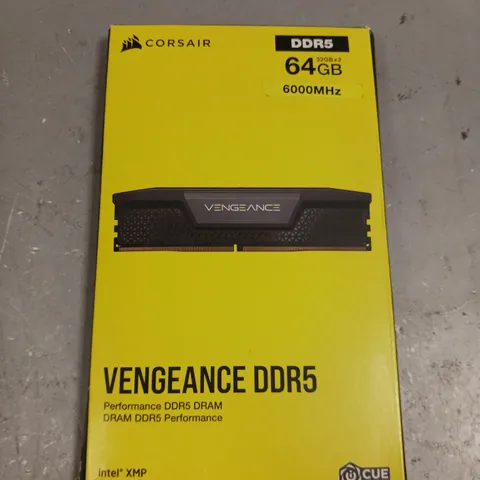 BOXED CORSAIR VENGEANCE DDR5 DRAM - 2 X 32GB