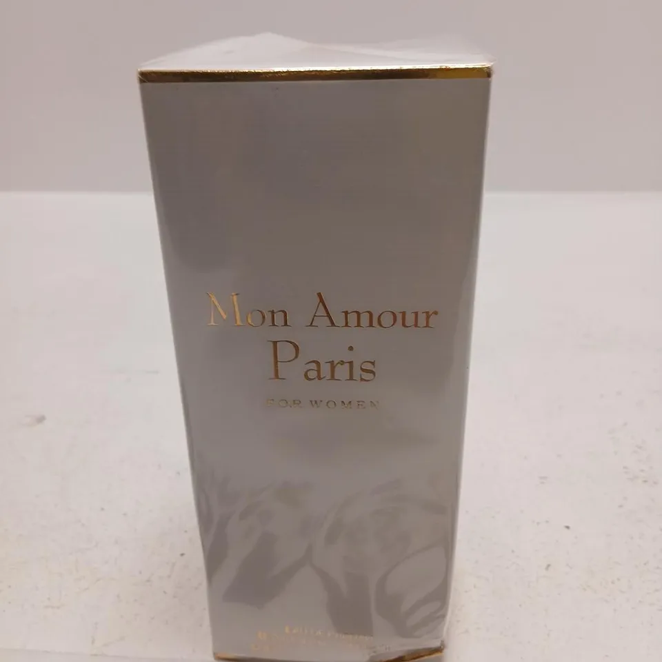 BOXED AND SEALED MON AMOUR PARIS FOR WOMEN 90ML EAU DE PARFUM