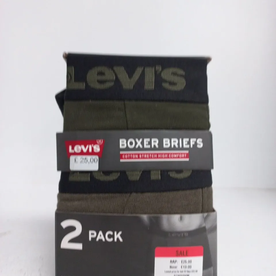 LEVI'S BOXER BRIEFS – MEN'S, 2-PACK - XXL