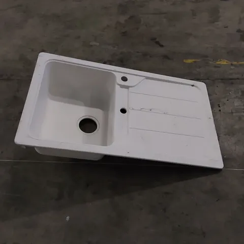 ARBER KINGFISHER 1 BOWL SINK BASIN WITH DRAINER