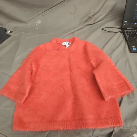 & OTHER STORIES RED KNIT SWEATER – EU XS / US XS