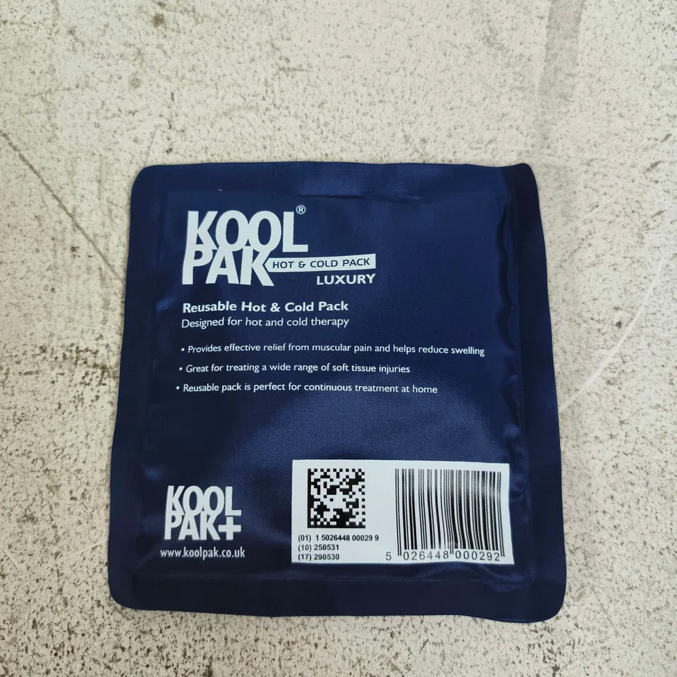 10 X KOOL PAK REUSABLE HOT & COLD THERAPY PACKS
