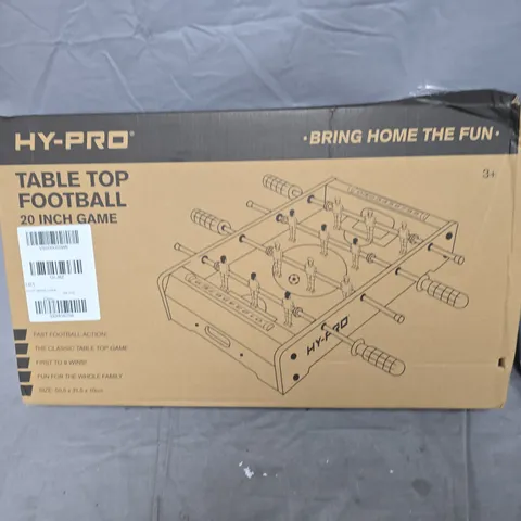 BOXED HY-PRO 20" TABLETOP FOOTBALL