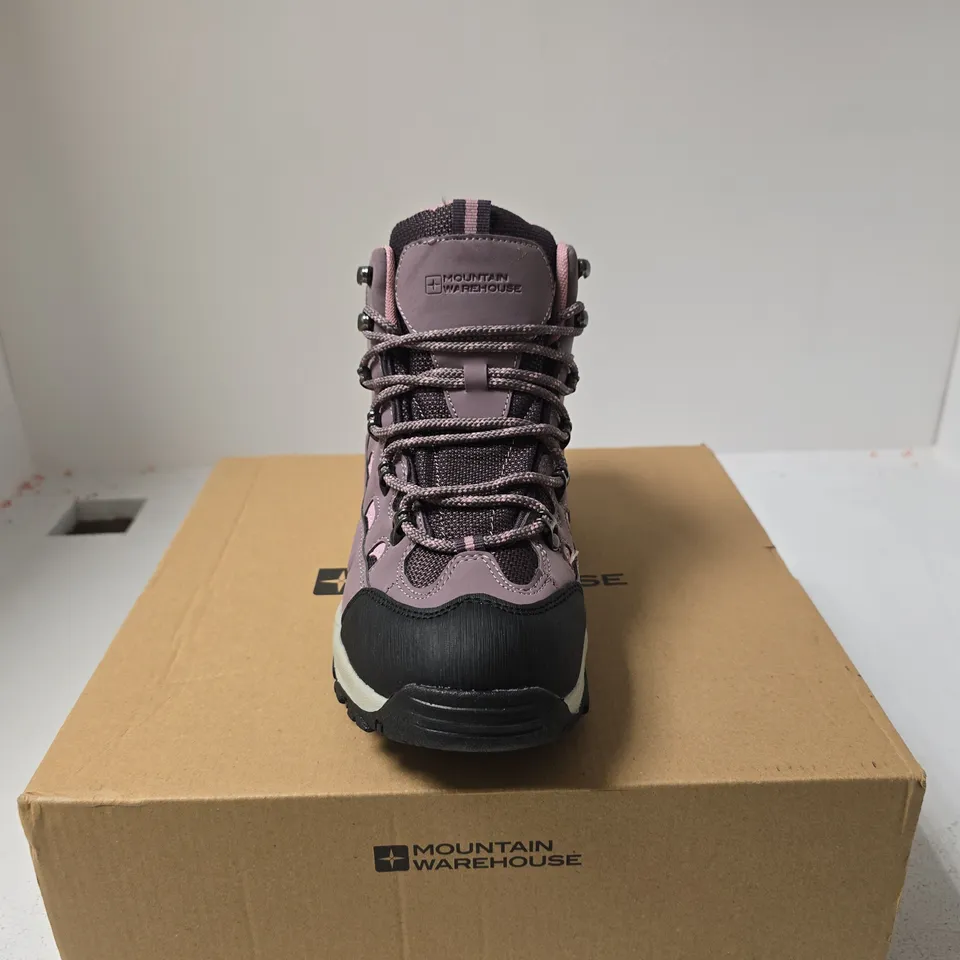 MOUNTAIN WAREHOUSE ADVENTURER WOMENS WATERPROOF WALKING BOOTS SIZE 6 BOXED