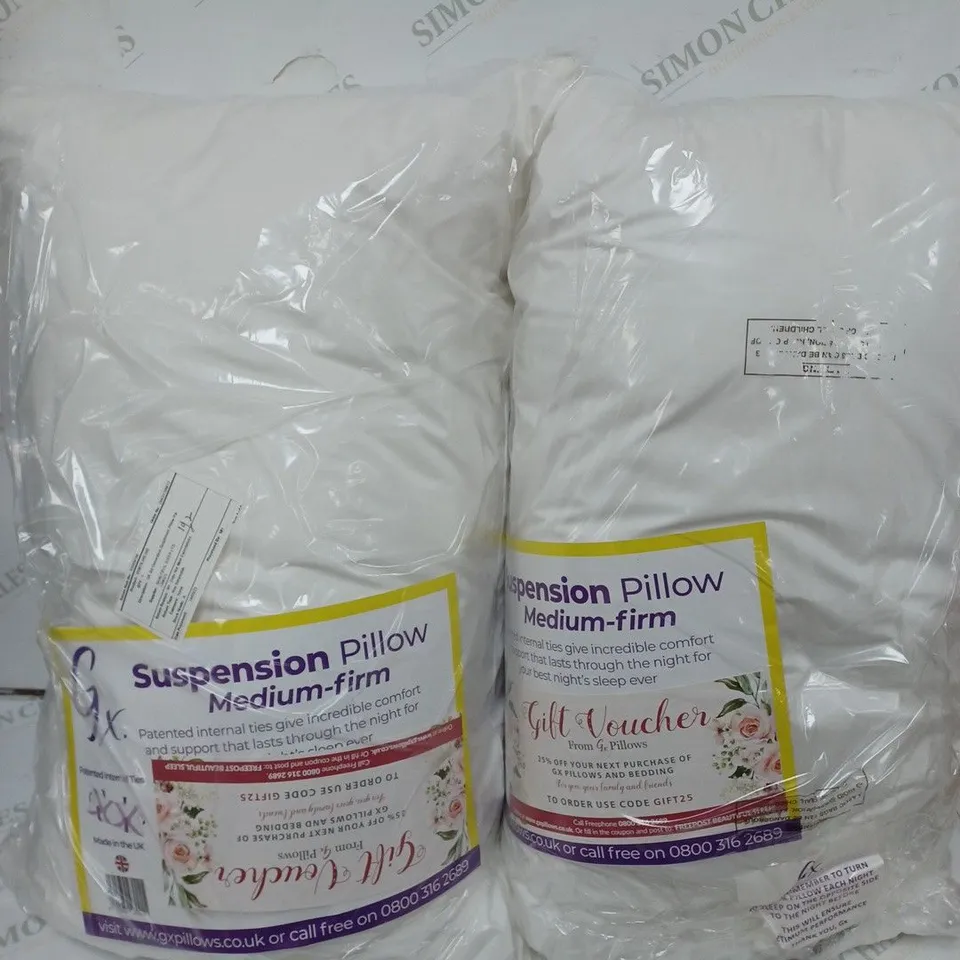 SEALED GX 3RD GENERATION SUSPENSION PILLOW PAIR - MEDIUM-FIRM