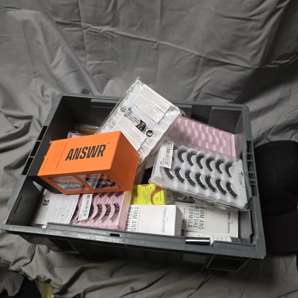 ASSORTED HEALTH & BEAUTY ITEMS: EYELASH SETS AND ANSWR AT-HOME KERATIN TREATMENT