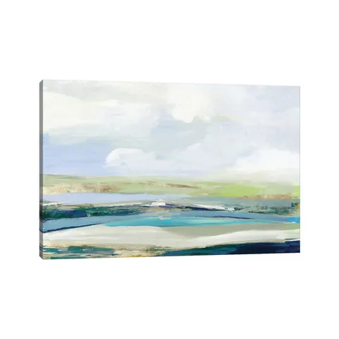 BOXED HAPPY LANDSCAPE BY TOM REEVES FRAMED PRINT // SIZE: H 84cm X W 124cm