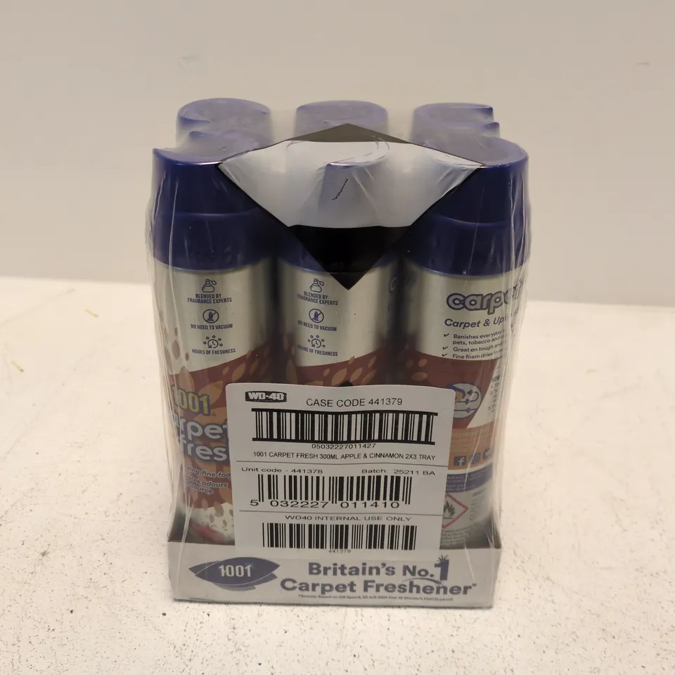 6 1001 CARPER FRESH APPLE & CINNAMON (300ML)
