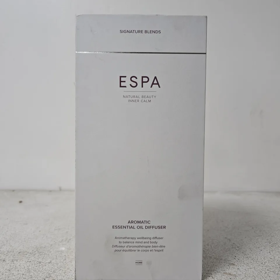 ESPA AROMATIC ESSENTIAL OIL DIFFUSER – SIGNATURE BLENDS (BOXED)