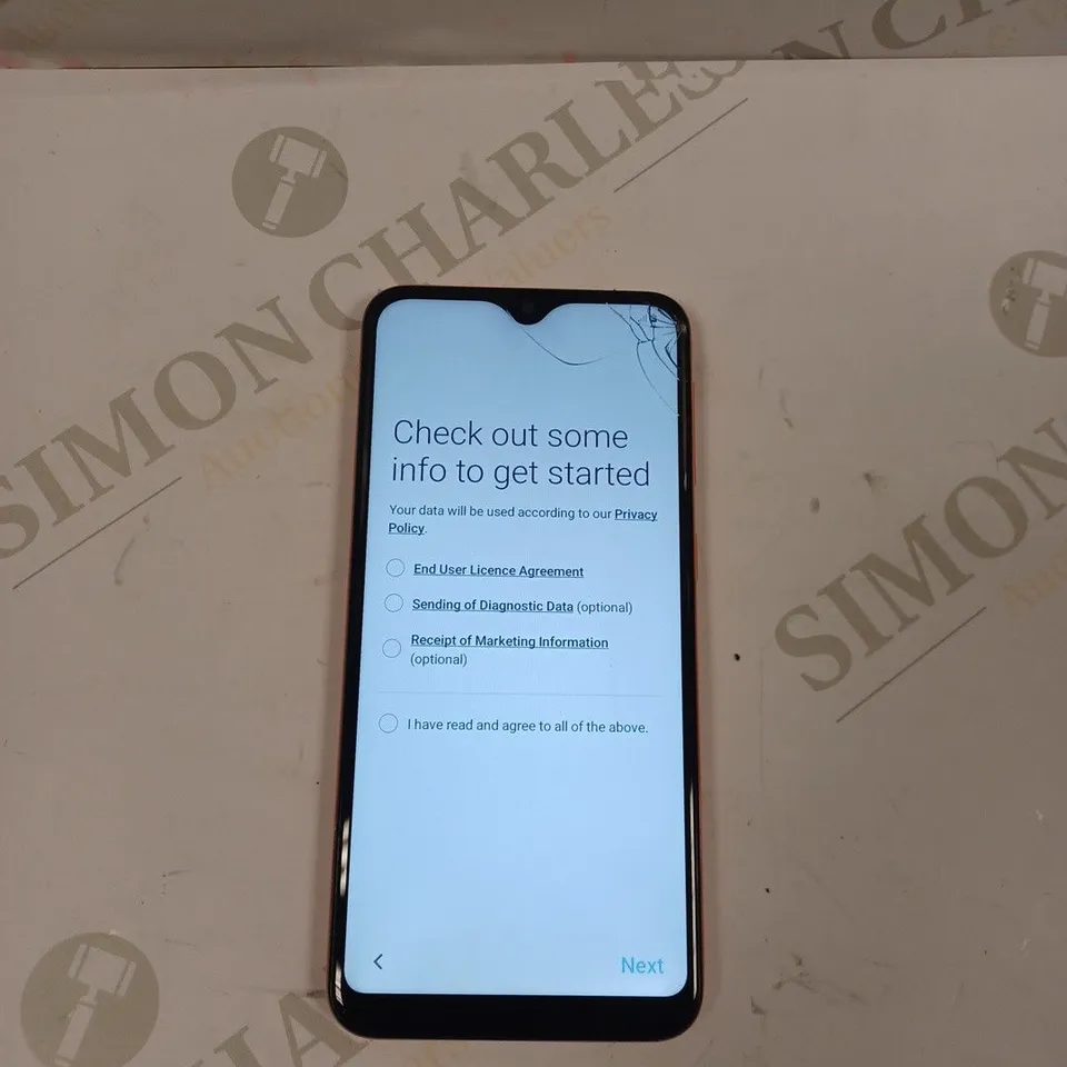 SAMSUNG GALAXY A20E MOBILE PHONE IN ORANGE