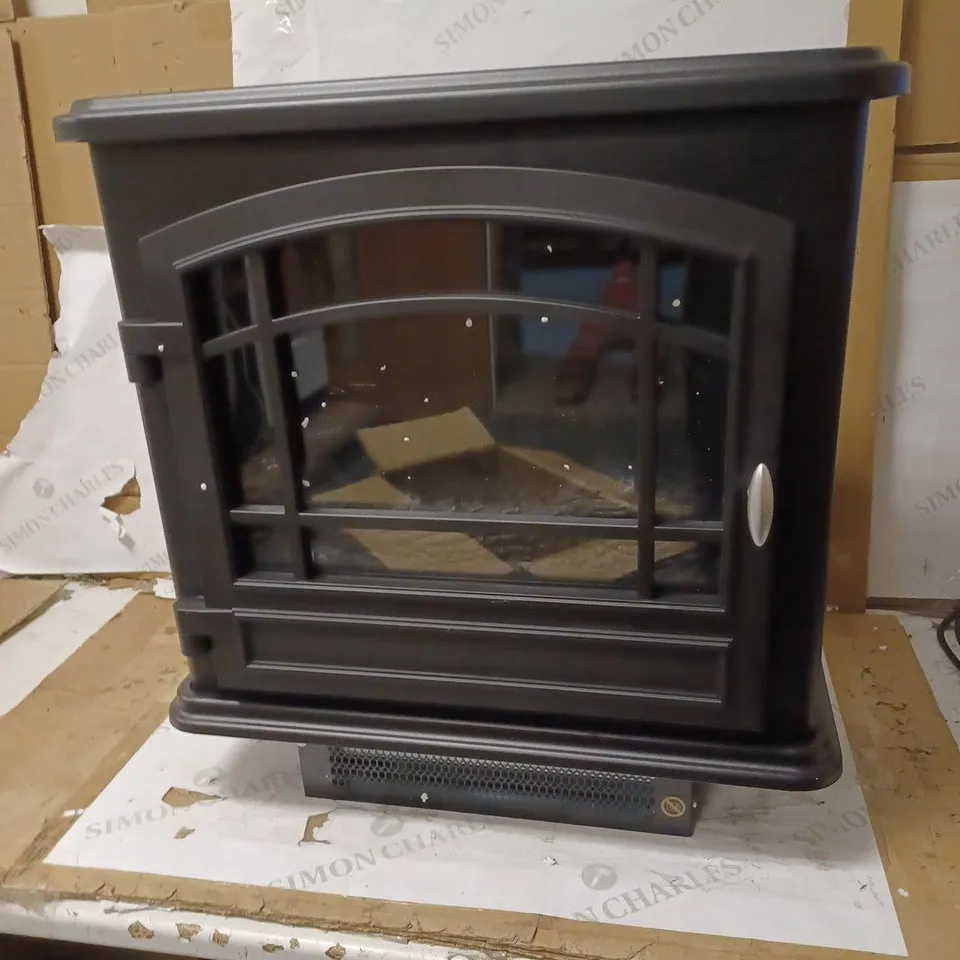 POWERHEAT CFIU-7122-01 BLACK ELECTRIC STOVE HEATER