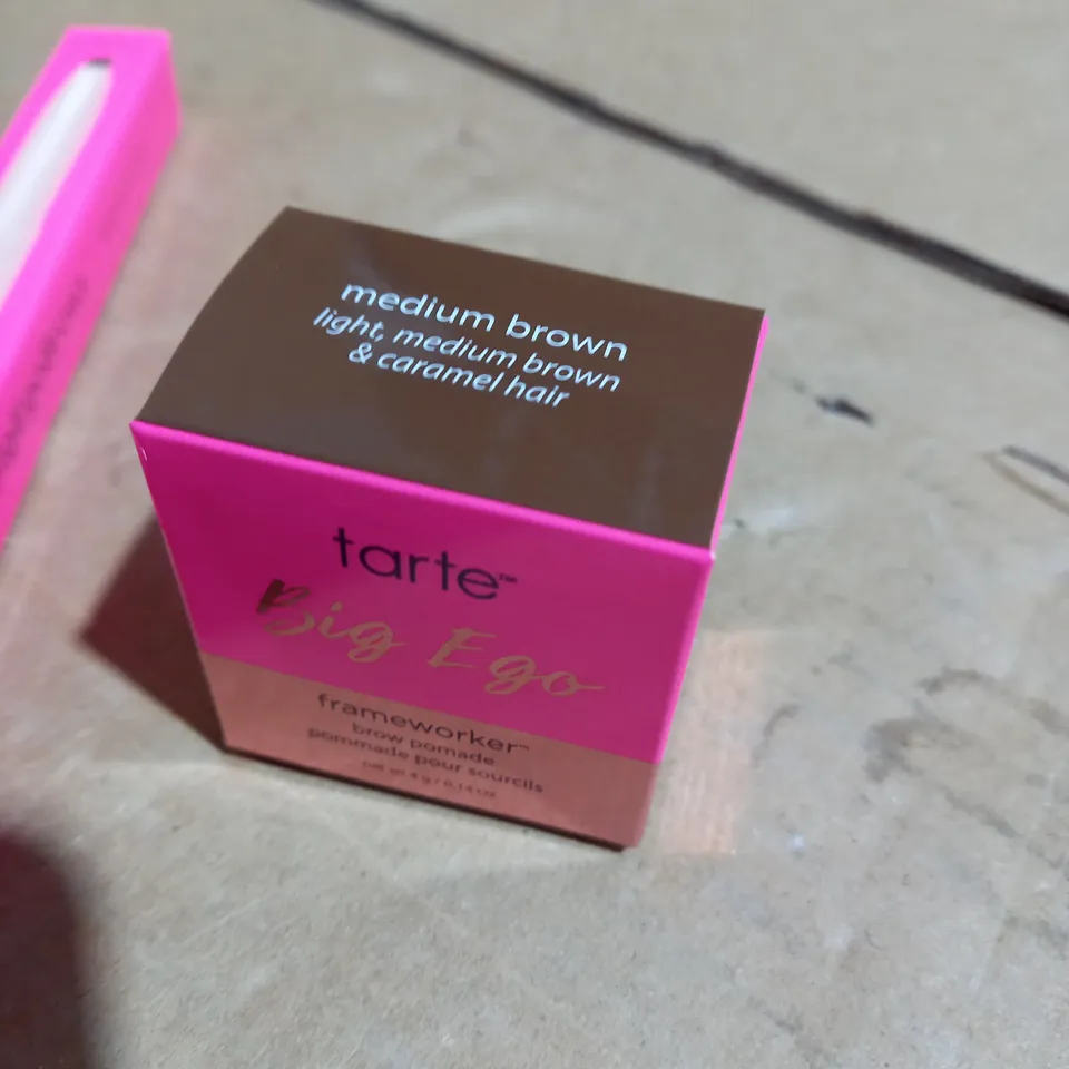 TARTE BIG EGO FRAMEWORKER BROW POMADE BROW BRUSH