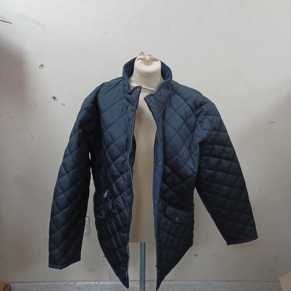 HOWICK THE PEMBROKE LARGE QUILT JACKET MIDNIGHT