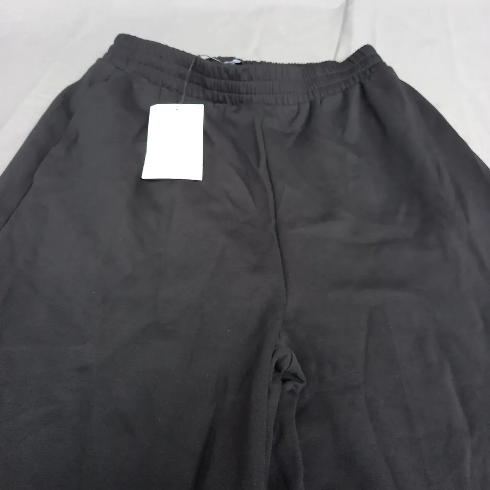 ZARA BAGGY BLACK JOGGERS - MEDIUM