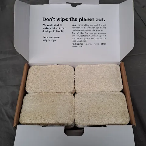 SEEP ECO SPONGE SCOURERS 12 PACK