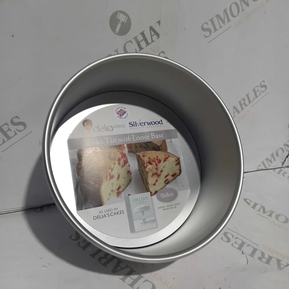 18X4.5CM DELIA ONLINE ROUND SPONGE TIN, LOOSE BASE