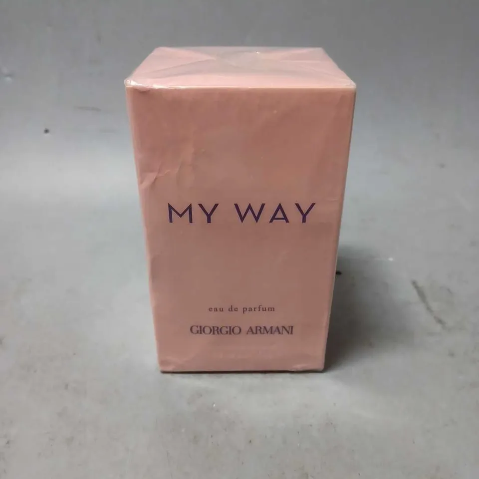 BOXED AND SEALED GIORGIO ARMANI MY WAY EAU DE PARFUM 90ML 