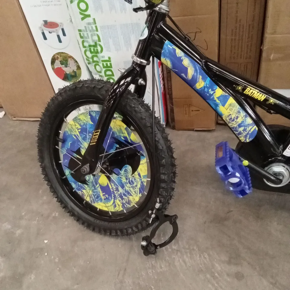BATMAN THEMED KIDS BIKE