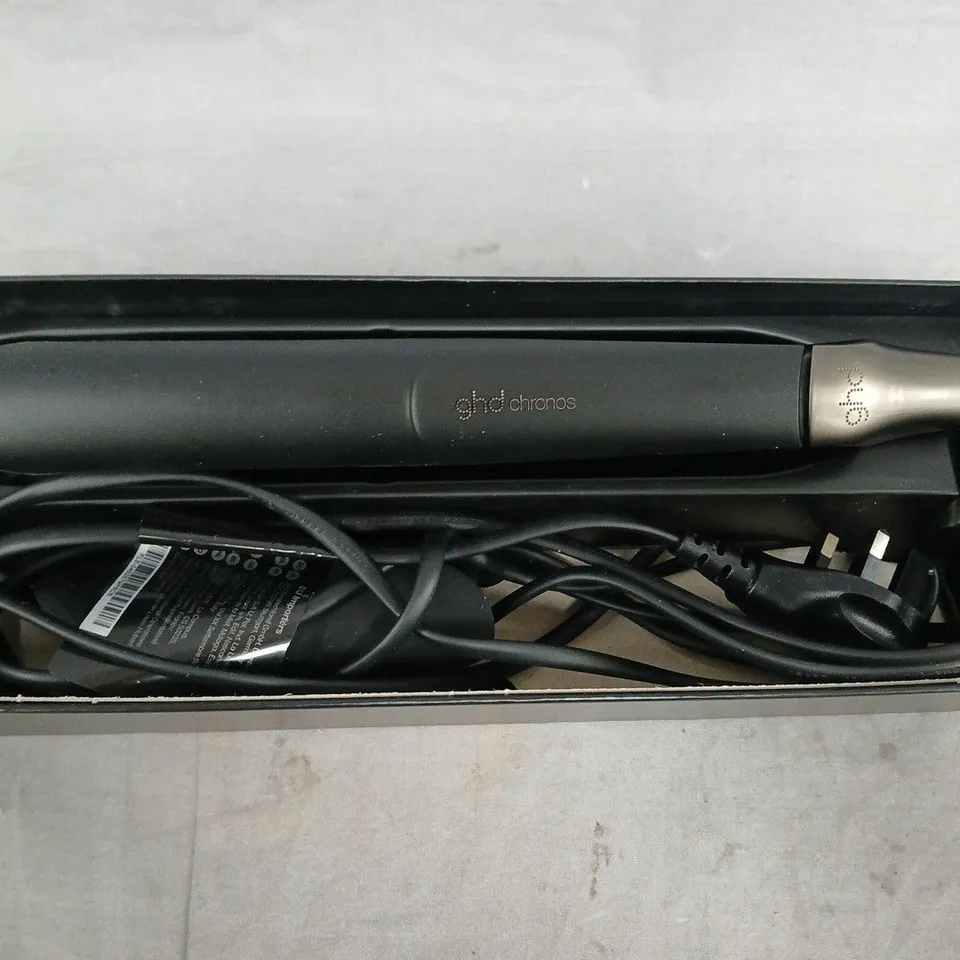 BOXED GHD CHRONOS PROFESSIONAL HD MOTION RESPONSIVE STYLER