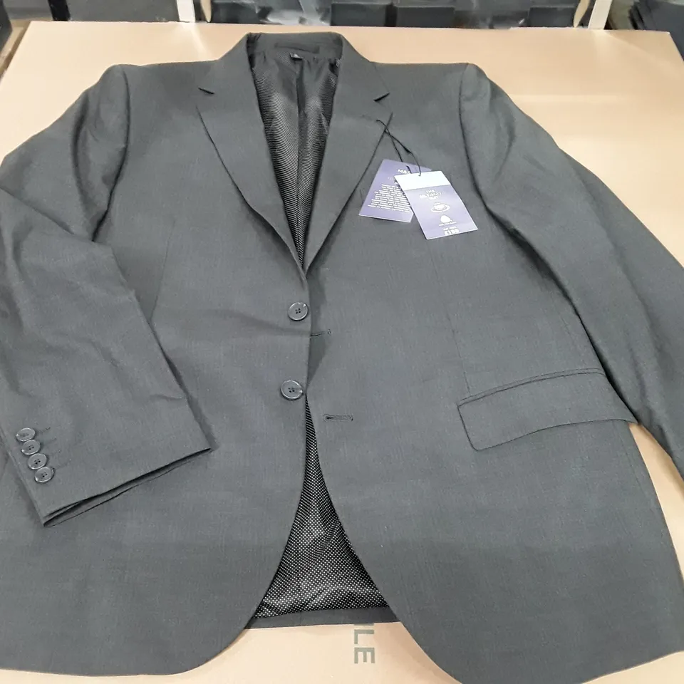 M&S REGULAR FIT GREY SUIT JACKET - 44 REG
