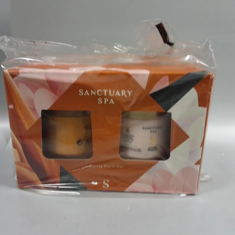 BOXED SANCTUARY SPA MELTING PEARLS DUO SET   RRP £32