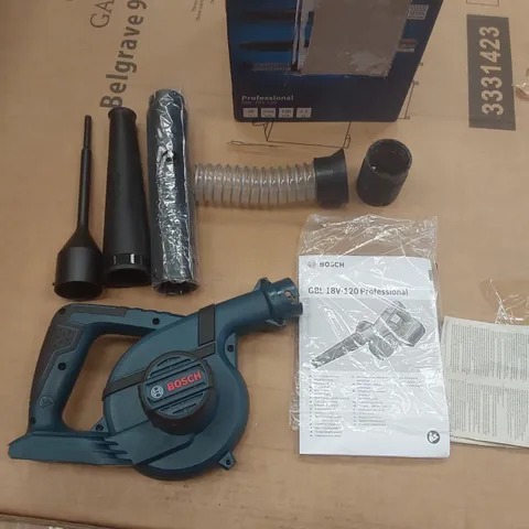 BOSCH PROFESSIONAL GBL 18V-120 CORDLESS BLOWER
