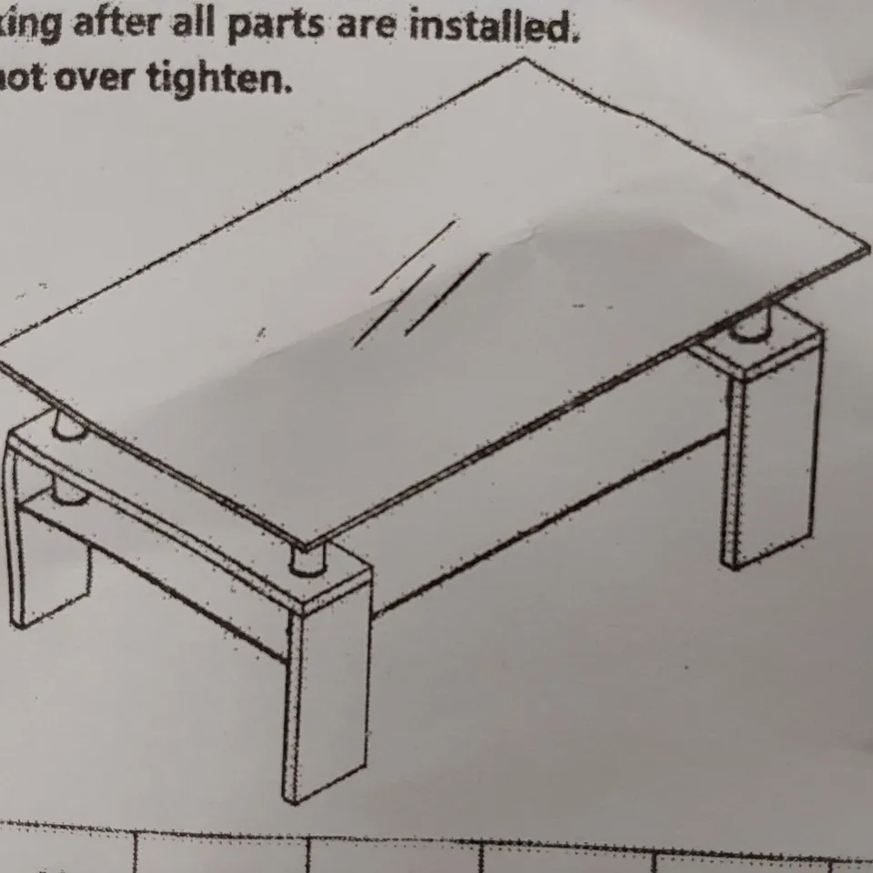 BOXED COFFEE TABLE // COLOUR: BURLYWOOD (1 BOX)