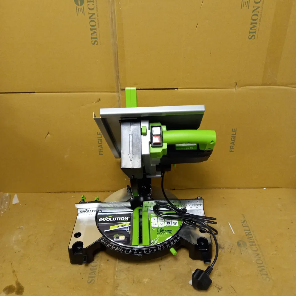 EVOLUTION MULTIPURPOSE MITRE/TABLE SAW
