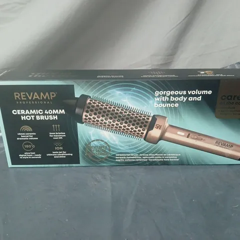 REVAMP CERAMIC 40MM HOT BRUSH BOXED