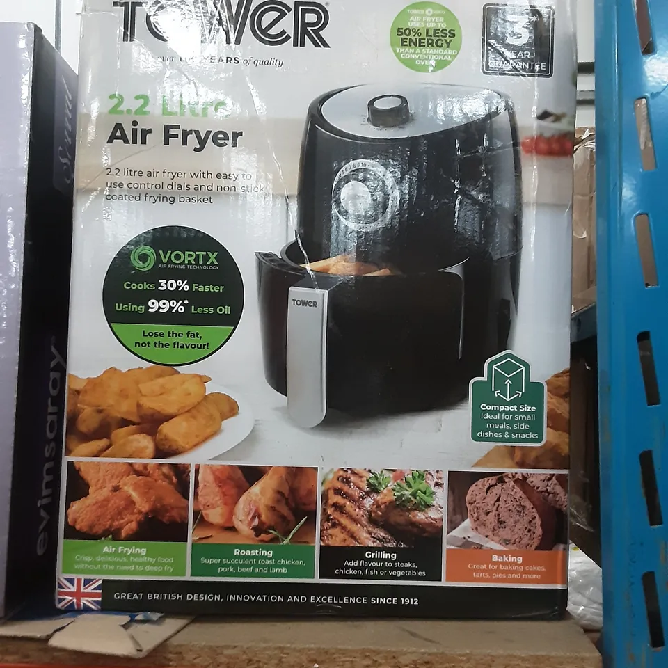 BOXED TOWER AIR FRYER OVEN WITH RAPID AIR CIRCULATION 