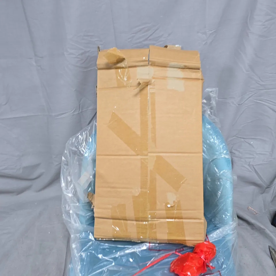 2X TEAL CHAIRS (FLATPACK) WITH LEGS AND BOLTS