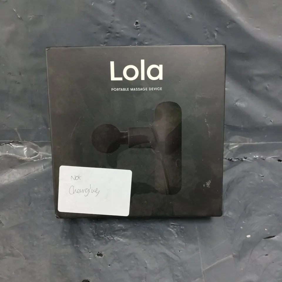 BOXED LOLA MD1014 ELECTRIC MASSAGER 