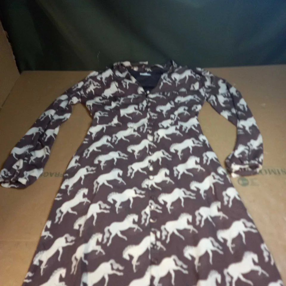JOANIE ANIMAL PRINT DRESS SIZE 8