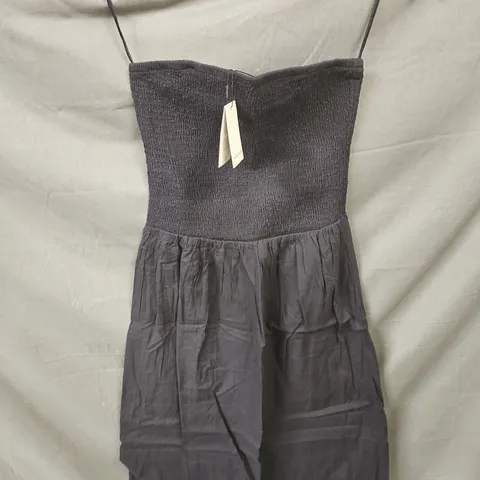 NOBODY'S CHILD SYLVIA MIDI DRESS IN BLACK SIZE 8