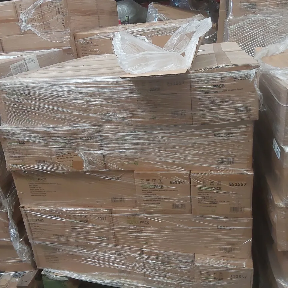 PALLET CONTAINING APPROXIMATELY 20,000 ENVIRONMENTALLY FRIENDLY DISPOSABLE WOODEN SPOONS