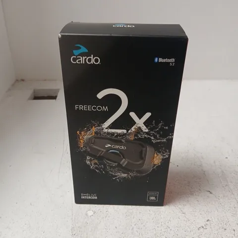CARDO FREECOM 2X BLUETOOTH INTERCOM – BOXED
