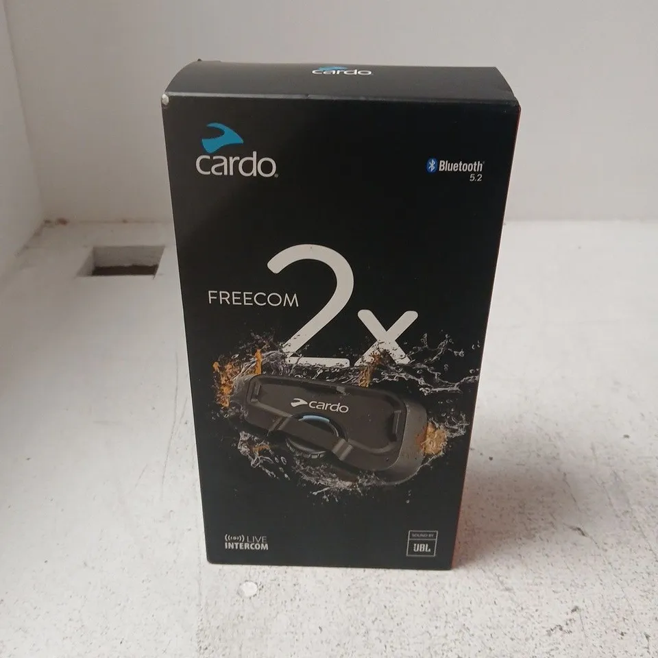 CARDO FREECOM 2X BLUETOOTH INTERCOM – BOXED