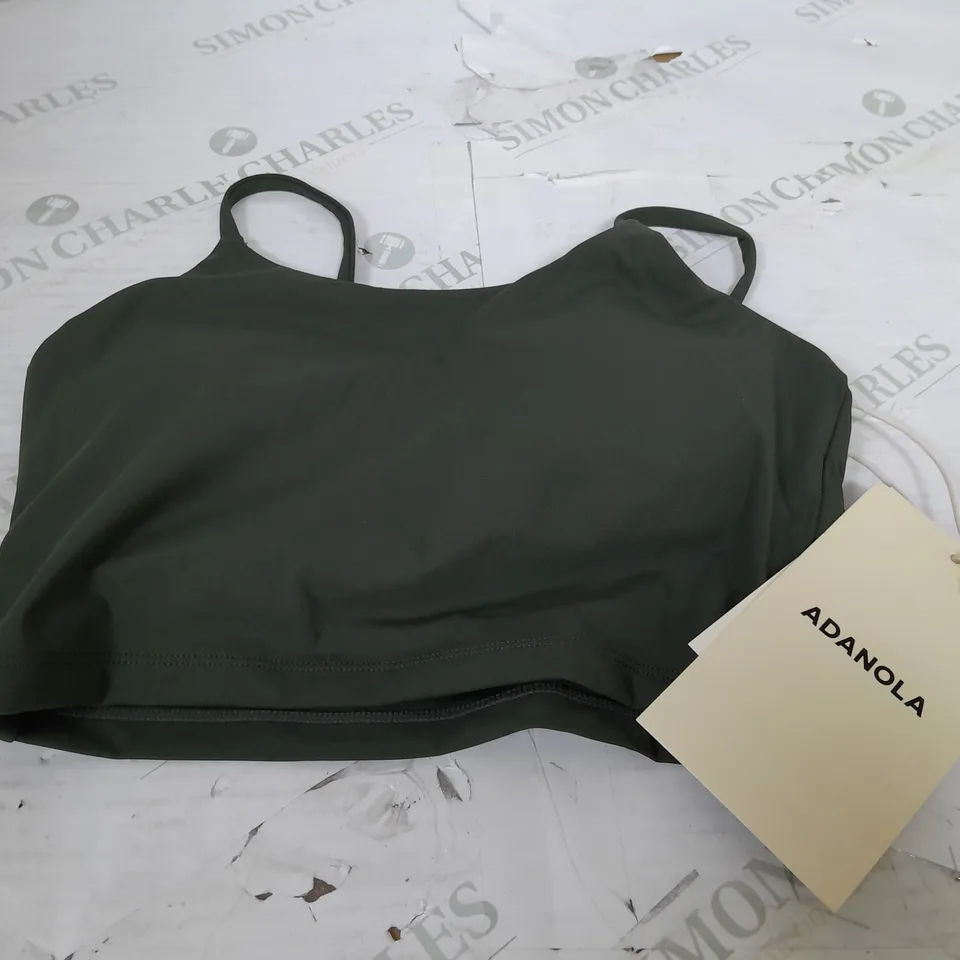 ADANOLA ULTIMATE TAN BRA IN DARK OLIVE  - SMALL