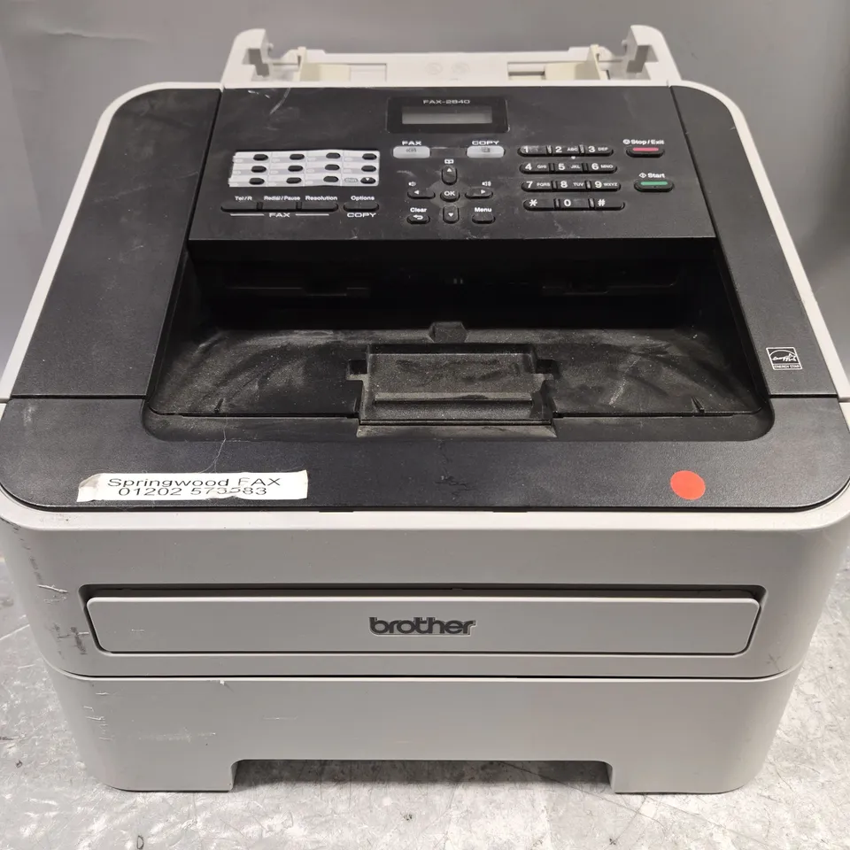 BROTHER 2840 FAX MACHINE 