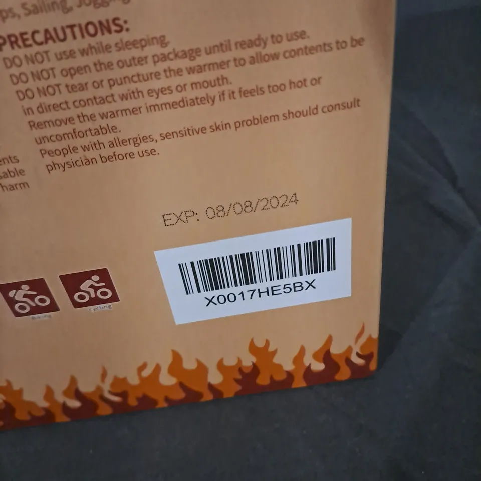 BOXED SUPCHAMP SUPER WARMERS- 24 PCS