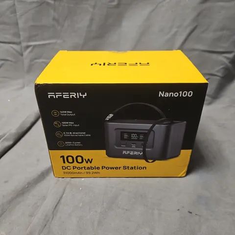 BOXED AND SEALED NANO100 100W DC PORTABLE POWER STATION 