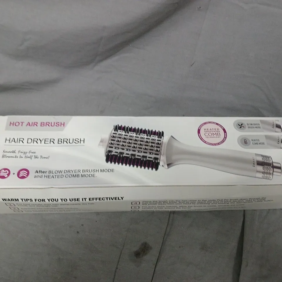 HOT AIR BRUSH HAIR DRYER BRUSH – BOXED