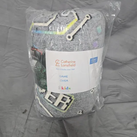 CATHERINE LANSFIELD GAME OVER DOUBLE DUVET SET – KIDS COLLECTION (DOUBLE)