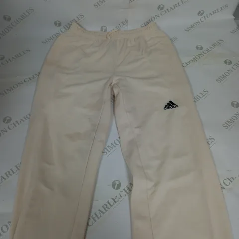 ADIDAS WHITE TRACKSUIT PANTS - UK 13-14 YEAR OLD