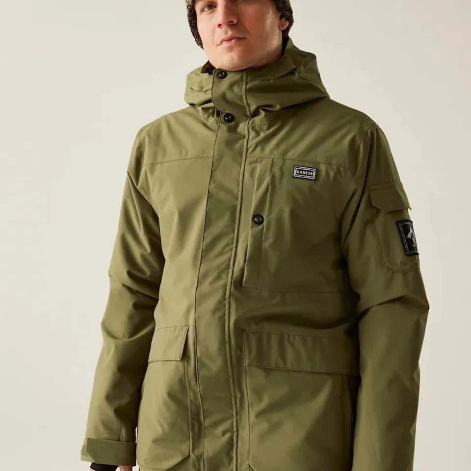 BRAND NEW DARE 2B GREEN TWIN TIP JACKET IN OLIVE - 3XL