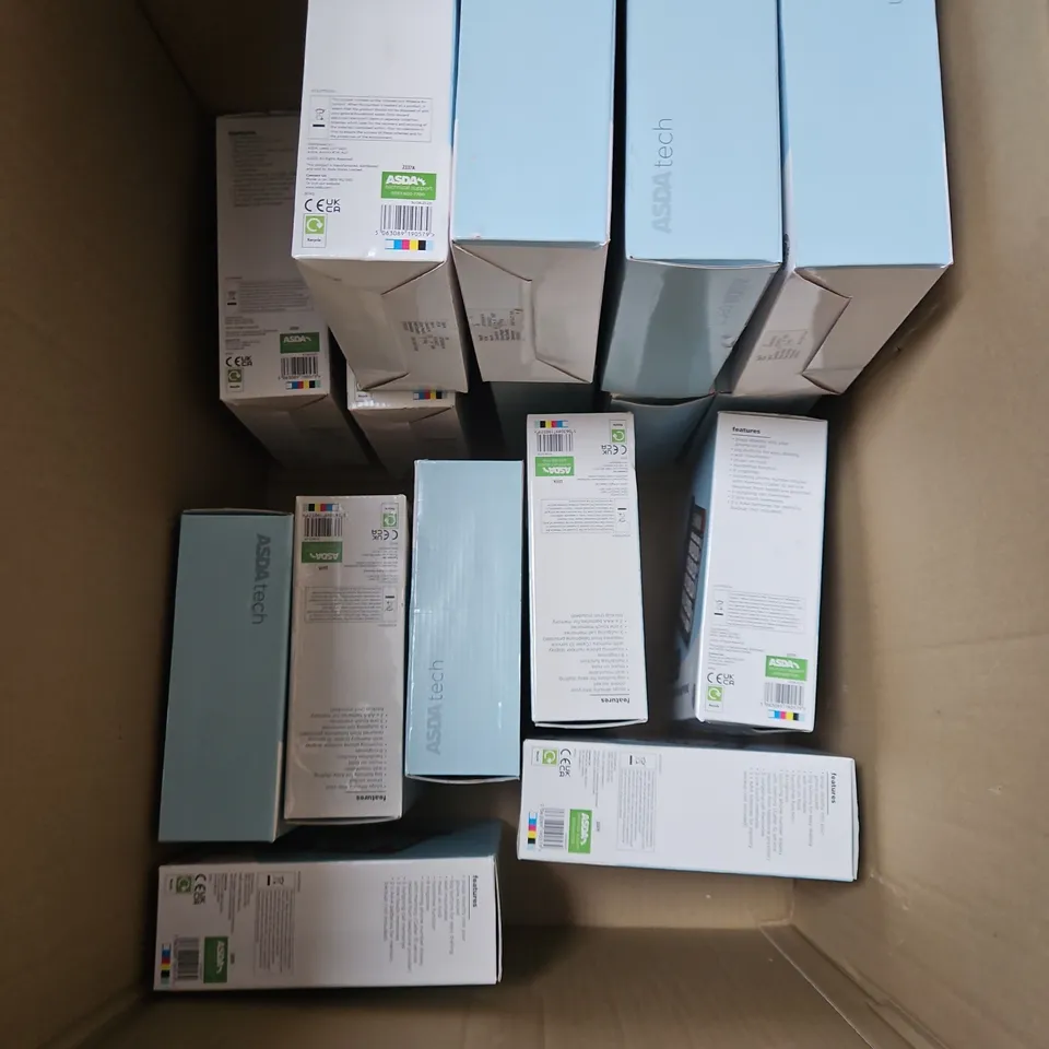 BOX OF APPROX 15 ASDA TECH BIG BUTTON LANDLINE PHONES